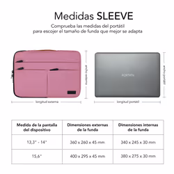 SUBBLIM SUBLS-AP36053 15.6" Housse Rose - Vue supplémentaire 7