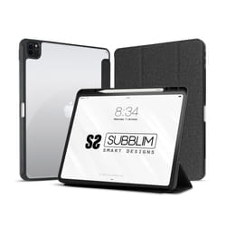 SUBBLIM SUBCST-5SC400 étui pour tablette 11" Folio Noir, Transparent