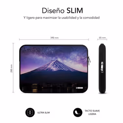SUBBLIM SUBLS-SKIN150 15.6" Housse Multicolore - Vue supplémentaire 4