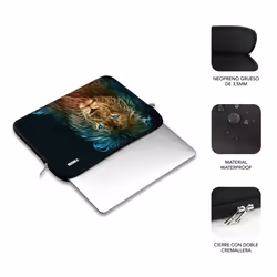 SUBBLIM SUBLS-SKIN153 15.6" Housse Multicolore