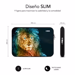 SUBBLIM SUBLS-SKIN153 15.6" Housse Multicolore - Vue supplémentaire 4
