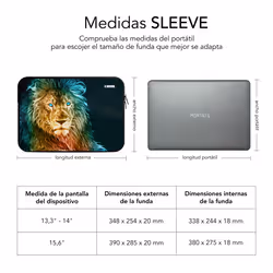 SUBBLIM SUBLS-SKIN153 15.6" Housse Multicolore - Vue supplémentaire 5