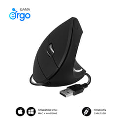 SUBBLIM SUBMO-EDGVU01 souris Universel Droitier USB Type-A Optique 1600 DPI
