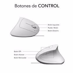 SUBBLIM SUBMO-EDGVU02 souris Universel Droitier USB Type-A Optique 1600 DPI - Vue supplémentaire 5