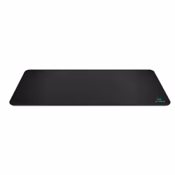 BG Runway XL, Noir, Monochromatique, Caoutchouc, Base antidérapante, Tapis de souris de jeu
