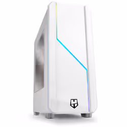 NOX Hummer MC Pro, Midi Tower, PC, Blanc, ATX, micro ATX, Acrylonitrile-Butadiène-Styrène (ABS), SPCC, Jouer