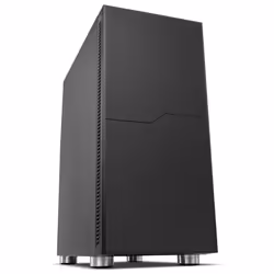 NOX Hummer Void, Midi Tower, PC, Noir, ATX, micro ATX, Mini-ITX, Acrylonitrile-Butadiène-Styrène (ABS), SPCC, 15,4 cm