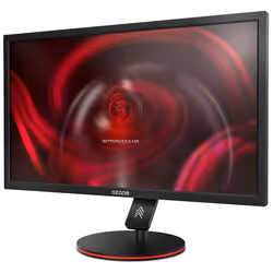 Ozone DSP24 240 LED display 24" Full HD Noir, Rouge