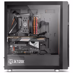 NOX Hummer H-224 Processeur Refroidisseur 12 cm Noir 1 pièce(s) - Vue supplémentaire 10