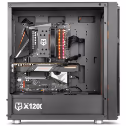NOX Hummer H-224 Processeur Refroidisseur 12 cm Noir 1 pièce(s) - Vue supplémentaire 11