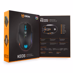 Krom Keos souris Droitier USB Type-A Optique 6400 DPI - Vue supplémentaire 14