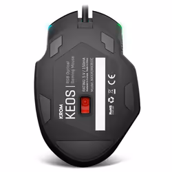 Krom Keos souris Droitier USB Type-A Optique 6400 DPI