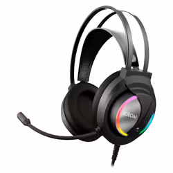 Krom Kappa, Avec fil, Jouer, 20 - 20000 Hz, 290 g, Casque, Noir