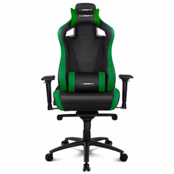 DRIFT DR500 Siège de jeu sur PC Siège capitonné Noir, Vert