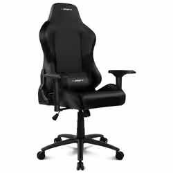 DRIFT DR250 Siège de jeu sur PC Siège capitonné Noir, Charbon