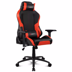 DRIFT DR250, Siège de jeu sur PC, 150 kg, Siège capitonné, Dossier capitonné, PC, Noir