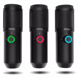 Krom Kapsule Noir Microphone de PC - Vue supplémentaire 7