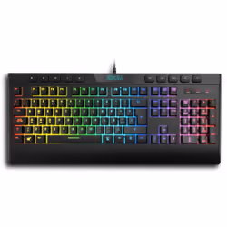 Krom Kalyos clavier Souris incluse USB Noir