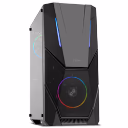 NOX Infinity Delta, Midi Tower, PC, Noir, ATX, micro ATX, Mini-ITX, Acrylique, Acrylonitrile-Butadiène-Styrène (ABS), SPCC, J ...