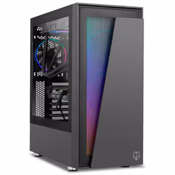 NOX Hummer Blaster Midi Tower Noir - Vue supplémentaire 13
