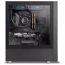 NOX Hummer Blaster Midi Tower Noir - Vue supplémentaire 18