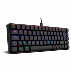 Ozone Tactical, Mini, USB + Bluetooth, Clavier mécanique, LED RGB, Noir