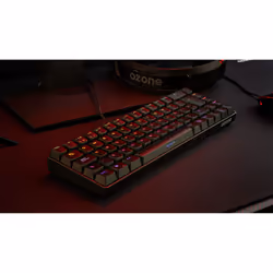 Ozone Tactical clavier USB + Bluetooth Noir - Vue supplémentaire 10