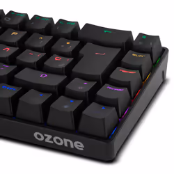 Ozone Tactical clavier USB + Bluetooth Noir - Vue supplémentaire 8