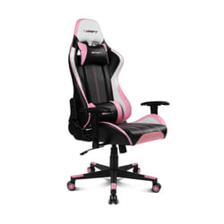 DRIFT DR175PINK Siège pour jeu vidéo Siège de jeu universel Siège rembourré Rose, Noir, Blanc