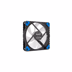 NOX H-FAN PRO LED BLUE, Ventilateur, 12 cm, 600 tr/min, 2200 tr/min, 35 dB, 71,2 cfm