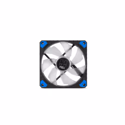NOX H-FAN PRO LED BLUE Boitier PC Ventilateur 12 cm Noir 1 pièce(s)