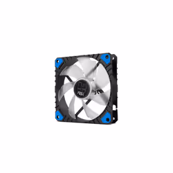 NOX H-FAN PRO LED BLUE Boitier PC Ventilateur 12 cm Noir 1 pièce(s)