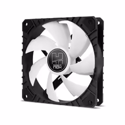 NOX H-FAN PRO Boitier PC Ventilateur 12 cm Noir, Blanc