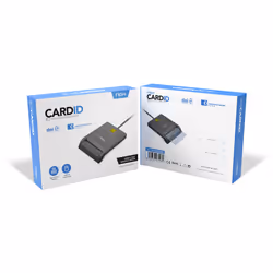 NOX Lite Card ID lecteur de cartes à puce Intérieure USB USB 2.0 Noir