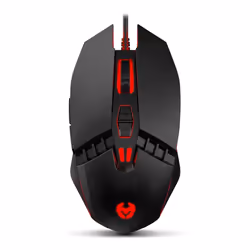 Krom Kalax, Droitier, Optique, USB Type-A, 3200 DPI, Noir