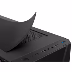 NOX Hummer Frost Midi Tower Noir - Vue supplémentaire 17