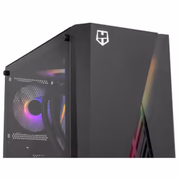NOX Hummer Frost Midi Tower Noir - Vue supplémentaire 21