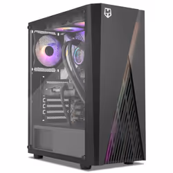 NOX Hummer Frost Midi Tower Noir - Vue supplémentaire 9