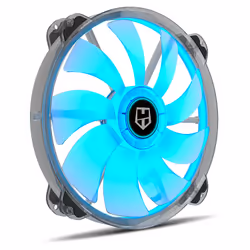 NOX X200-FAN Boitier PC Ventilateur 20 cm Translucide 1 pièce(s)