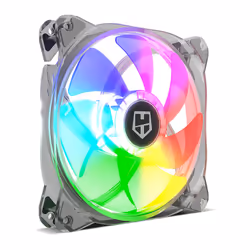 NOX X140-FAN Boitier PC Ventilateur 14 cm Translucide 1 pièce(s)