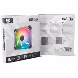 NOX X140-FAN Boitier PC Ventilateur 14 cm Translucide 1 pièce(s) - Vue supplémentaire 6