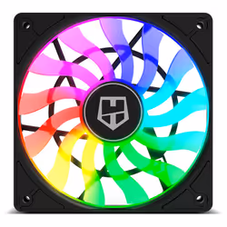 NOX SLIM FAN Boitier PC Ventilateur 12 cm Translucide 1 pièce(s)