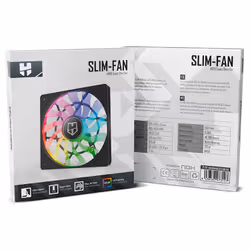 NOX SLIM FAN Boitier PC Ventilateur 12 cm Translucide 1 pièce(s) - Vue supplémentaire 7