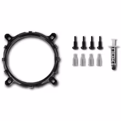 NOX Hummer H-123 PRO Processeur Refroidisseur d'air 12 cm Noir 1 pièce(s) - Vue supplémentaire 6