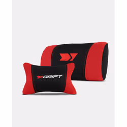 DRIFT DR110BR Siège pour jeu vidéo Fauteuil de gaming Siège rembourré Noir, Rouge - Vue supplémentaire 7