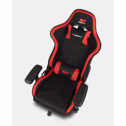 DRIFT DR110BR Siège pour jeu vidéo Fauteuil de gaming Siège rembourré Noir, Rouge - Vue supplémentaire 9