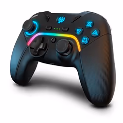 Krom Kayros, Manette de jeu, Android, Nintendo Switch, PC, iOS, Croix directionnelle, Bouton d'accueil, Touche Macro, Bouton ...