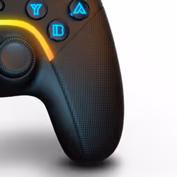 Krom Kayros Noir Bluetooth Manette de jeu Analogique/Numérique Android, Nintendo Switch, PC, iOS - Vue supplémentaire 11