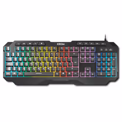 Krom NXKROMKRRR clavier Souris incluse USB Noir