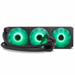 NOX NXHUMMERM360ARGB système de refroidissement d’ordinateur Processeur Refroidisseur de liquide tout-en-un 12 cm Noir 1 pièce(s)